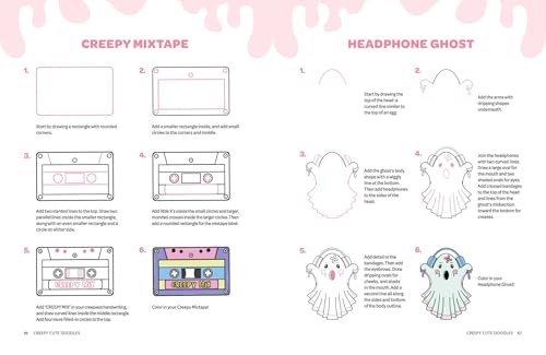 Image of Creepy Cute Doodles: How to Draw 100 Sweet & Spooky Designs (Creepy Cute Gift Series)