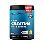 Creatina Monohidratada 500 g (Creapure®) - Polvo Micronizado 99,99% puro - 147 porciones de Creatina Monohidrato, 3409mg por día - Materia prima de primera calidad de Alemania - Sin aditivos