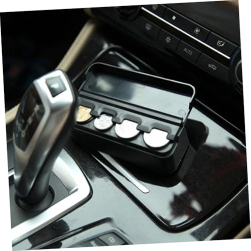 Caja para Monedas Negra 2 Piezas para Auto miniatura 4