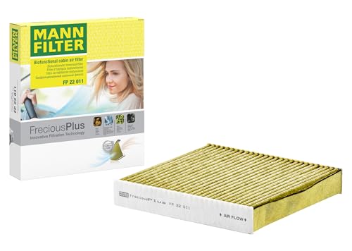 MANN-FILTER FP 22 011 Cabin Air Filter - FreciousPlus Biofunctional Pollen Filter - for Cars + Transporters
