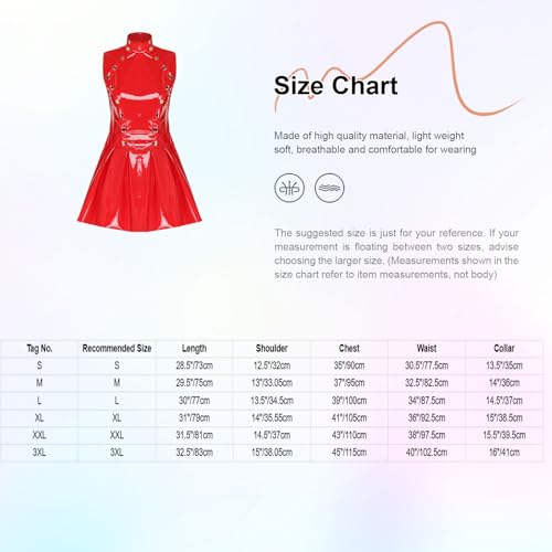 Robe slim ajustée wetlook pour affiner la silhouette en soirée gothique ou rave party