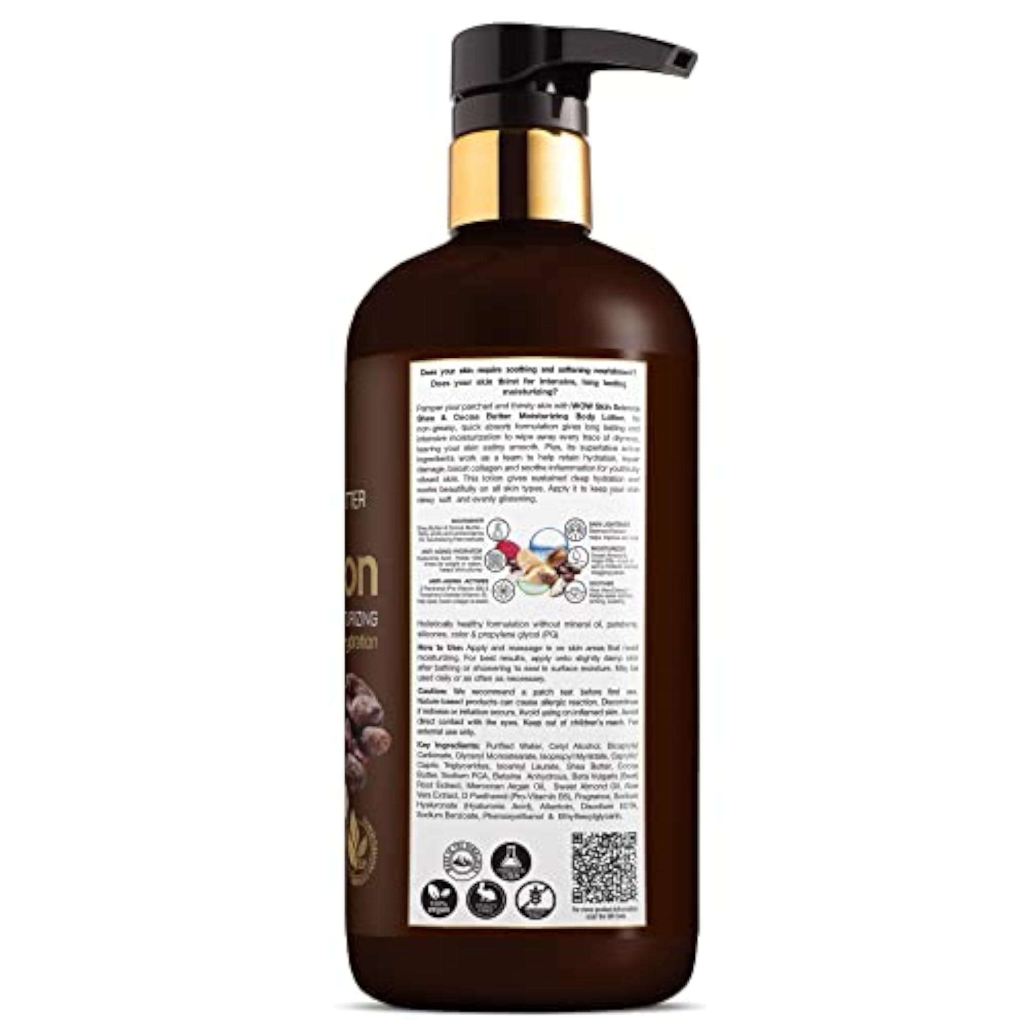 WOW Skin Science Shea Butter Body Lotion for Very Dry Skin