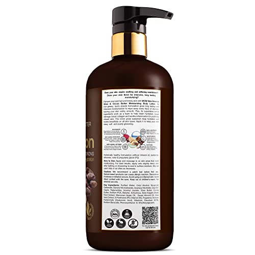 Image of WOW Skin Science Shea Butter and Cocoa Butter Moisturizing Body Lotion & WOW Skin Science 99% Pure Aloe Vera Gel for Face