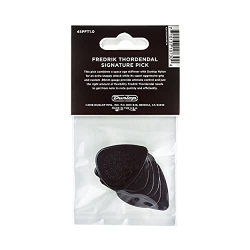 Jim Dunlop 45PFT100 Médiators Meshuggah Signature sachet de 6 - Les Beatles, Paul McCartney, John Lennon, RIngo Starr, George Harrison Jim Dunlop 45PFT100 Médiators Meshuggah Signature sachet de 6 – Image 6