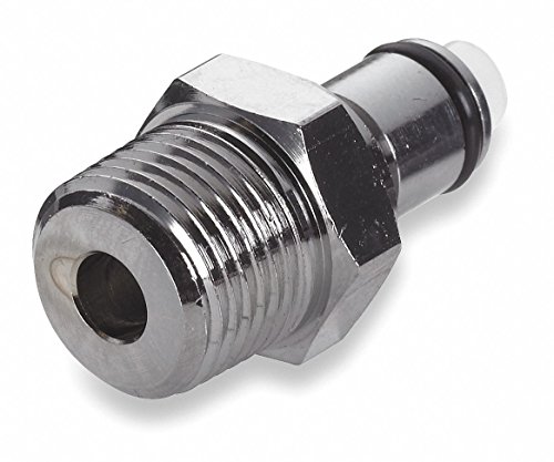Colder Products LC Series Shut-Off MNPT Inline Insert for LC and PLC Couplers - LCD24004