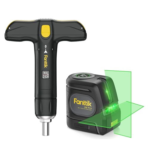 Fanttik TS2 PRO Torque Screwdriver Wrench Set D2 PRO Laser Level