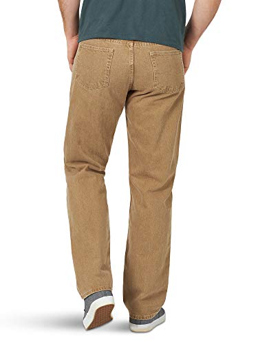 Image of Wrangler Men's Loose Fit Cotton Jeans (Grey, Vintage Stonewash)