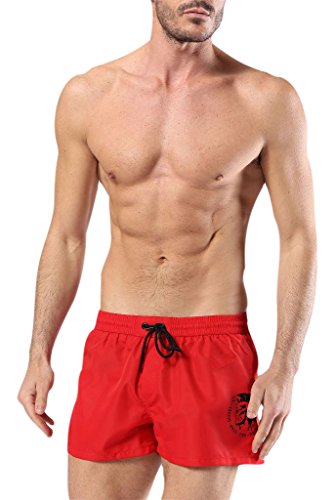 DIESEL - - Homme - Short de Bain Rouge Hiroquoi Sandy pour homme, Rouge, XX-Large