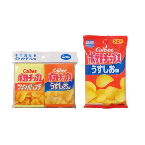 Amazon.co.jp: ダイレイ ポテトチップス ポケットティッシュ(20枚10組