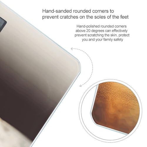 Báscula digital automática para peso corporal Hot Coffee miniatura 4