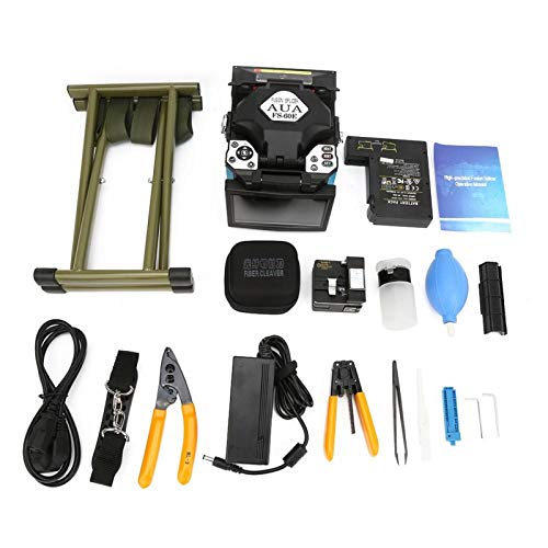 Empalmador de fibra óptica de alta velocidad de soldadura de fusión de fibra óptica...