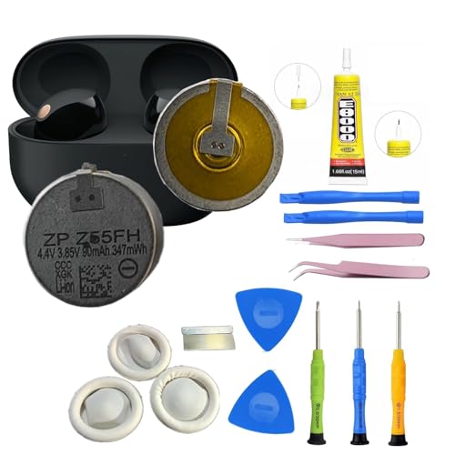 SONXIAVIVO ???????????????? ???????????? ???????????????????????????????? Z55FH Battery, Compatible with Sony Headset Battery for WF-1000XM5 • Truly Wireless Earbud Headphones Battery+ Tools [2PCS]