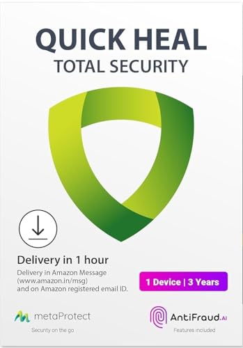 Image of Quick Heal Total Security Version - 1 PC, 3 Years (Email Delivery in 2 hours- No CD)