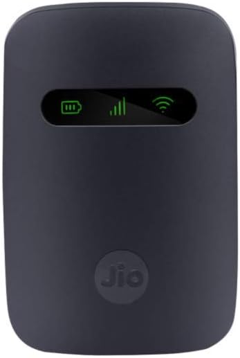 TECCIE Reliance JioFi 3 JMR540 150Mbps Wireless 4G Portable Router (Black)
