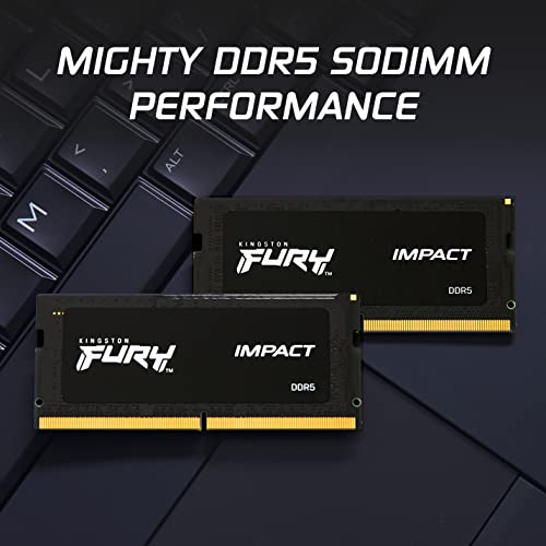 Memoria RAM da 16GB DDR5 FURY Impact XMP 6000MT/s CL38 SODIMM per Laptop Gaming - Modello Singolo - RAM - Immagine 2