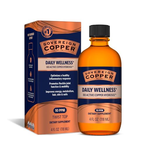 Sovereign Copper Bio-Active Copper Hydrosol 4 fl oz (118 mL)