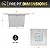 42'' Propane Fire Pit Table, 50,000 BTU Outdoor Gas Fire Table with Lid, Square Aluminum Fire Table with Wind Guard and Weather Cover, 2 in 1 Rattan Firepit Table for Outside Patio, Backyard, Gray