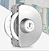 Qrity Cerradura para Puerta de Cristal, Cerradura de Seguridad Antirrobo de La...