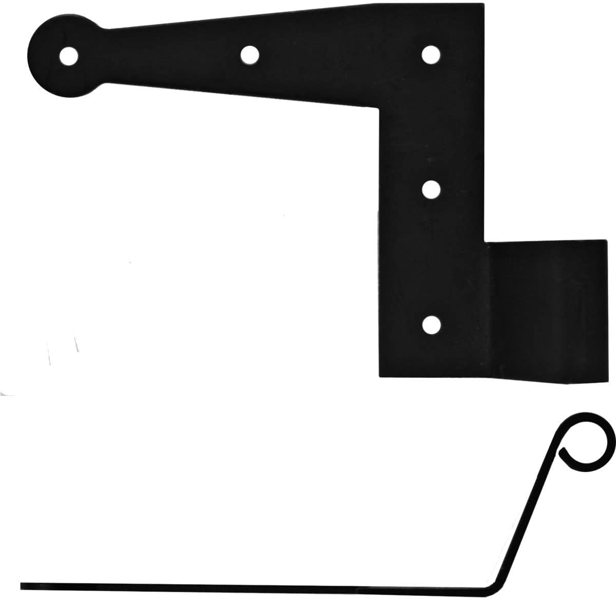 80012000 6" L-Hinge: 1/2" Offset (Per Pair) Shutter Hardware 6" L-Hinge: 1/2" Offset (Per Pair)