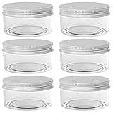 2 Ounce Plastic Container Jars Refillable Empty Cosmetic Containers for Cream, Lotion, Liquid,...