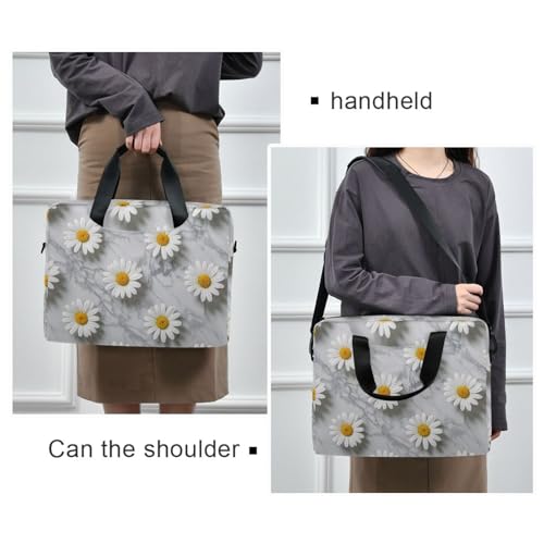 Bolso laptop con cremallera y correa ajustable 15.6 pulg miniatura 2
