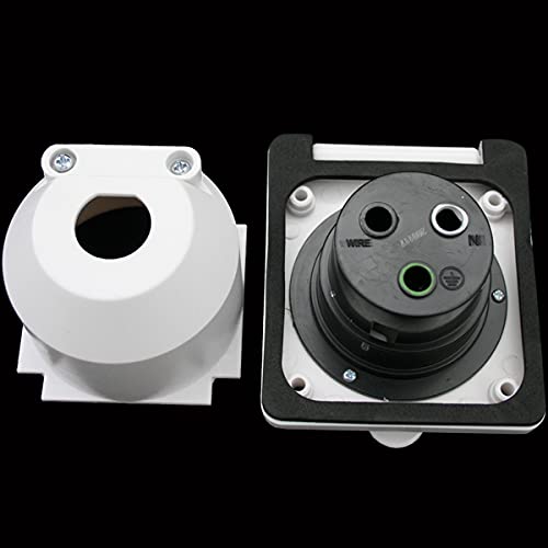 Prise d'alimentation 16 A - Pour bateau - 220-250 V - IP44