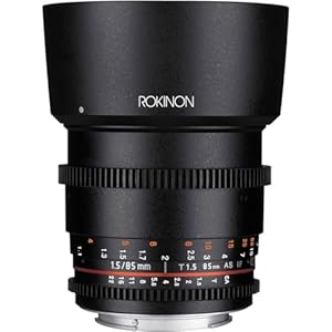 Rokinon 85mm T1.5 Cine DS Lens for Canon EF