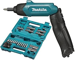Makita DF001DW 3.6V Li-ion Screwdriver Supplied with an 18 Piece Bit Set in a Carry Case