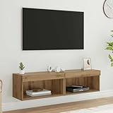 Matériau durable et polyvalence : fabriqués en bois robuste en chêne artisanal, ces cabinets garantissent stabilité et durabilité. Ils sont parfaits comme meuble multimédia ou TV et s'intègrent parfaitement dans différents styles d'intérieur.