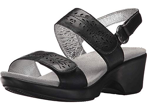 Alegria Womens Romi Black Burnish Sandal - 37 #TOP20