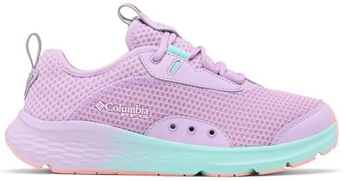 Columbia Womens PFG Castback Non Slip Boat Shoe, Hydrangea, Gulf Stream, 8.5