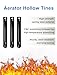 Xuperace Lawn Aerator Tool, Core Aerator Lawn Tool with Alloy Steel Material, Sturdy Grass Aerator for Lawn Health Soil Yard Aerator