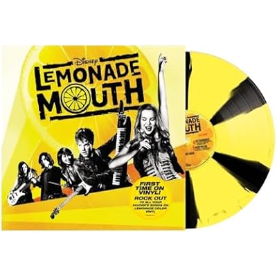 Lemonade Mouth Soundtrack Exclusive Limited Yellow/Black Cornetto Color Vinyl LP