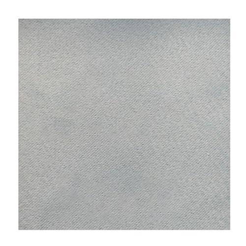 Genérico Cortinas Opacas 100% poliéster for Dormitorio y Sala de Estar, Cortinas largas con Aislamiento térmico y Ojales de Metal, tratamientos for Ventanas de 2 Paneles(Gray,W42*84in)
