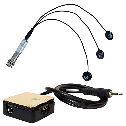 Journey Instruments Passive Piezo Pickup For Acoustic Guitars With Passive Soundhole Volume Wheel Add-On For Pickups #TOP16