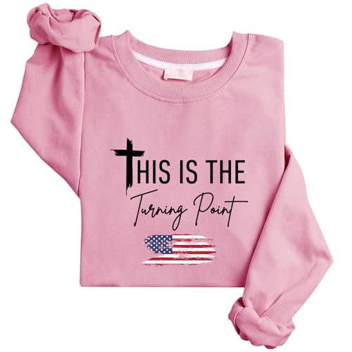 This Is The Turning Point Sweatshirt Patriotic Pray Sweatshirt