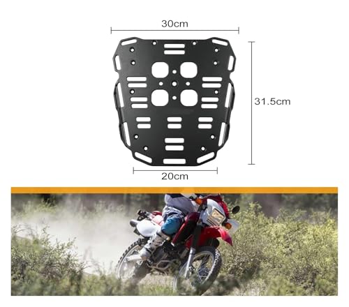 Porte-bagages XR650L robuste avec support en acier renforcé - 4