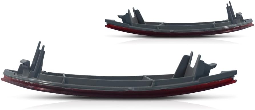 For Jeep Compass Bumper Reflector 2017-2024 Driver and Passenger Side Pair Rear CAPA Certified For CH1184106, CH1185106 | 55112679AA, 55112678AA