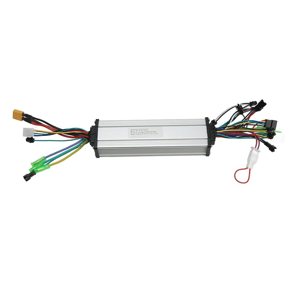 Sterownik silnika 24 V, 36 V, 48 V, 350 W, podwójny napęd, aluminiowy, plastikowy pojemnik