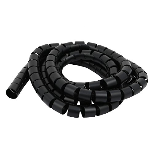 Aexit Filo avvolgente a spirale flessibile da 20 mm con diametro a 2 metri con clip ID: 185389