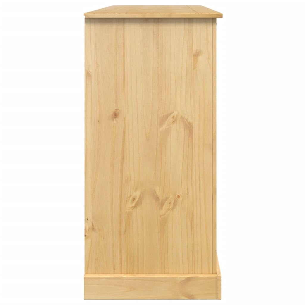 Mobiletto per vino in legno di pino, 107,5 x 51 x 105,5 cm