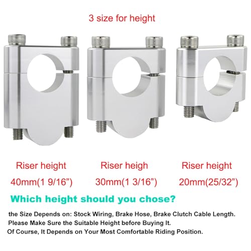 Guidon 28mm surélevé pour Zero FX DSR/X pontets ergonomiques - 5