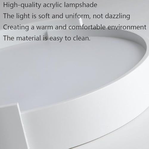 Lámpara de techo LED creativa para iluminar chalets y dormitorios modernos 8
