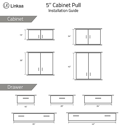 Linkaa Cabinet Handles Gold Drawer Pulls With Black Planting,Cabinet Pulls For Kitchen Cabinet Dresser Knobs Black Cabinet Drawer Pulls,Gold Drawer Pulls Dressers For Bedroom,5 Inch-10 Pack (128 Mm) #TOP5