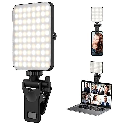 SHEGINEL Rechargeable Selfie Light & Phone Light Clip Cover