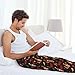 Chili Fashion Mens Pajama Pants PJ Pants Soft Sleep Pant Men Pajama Bottom with Pockets Drawstring XL
