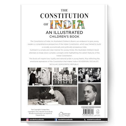 Image of The Constitution Of India - An Illustrated Children'S Book