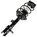 TRQ Front and Rear Strut & Coil Spring Assembly Set Driver & Passenger Sides Compatible with 07-12 Dodge Caliber 07-10 Jeep Compass Patriot