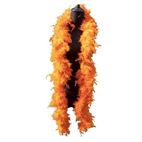 Boa de plumas marabú natural en colores vivos para vestidos de fiesta y disfraces originales