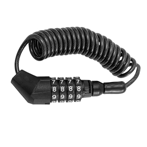 GETAJGHSD Candado Antirrobo para Casco de Motocicleta y Bicicleta Bloqueo Seguro Ligero y Portátil para Bicicletas de y Scooters